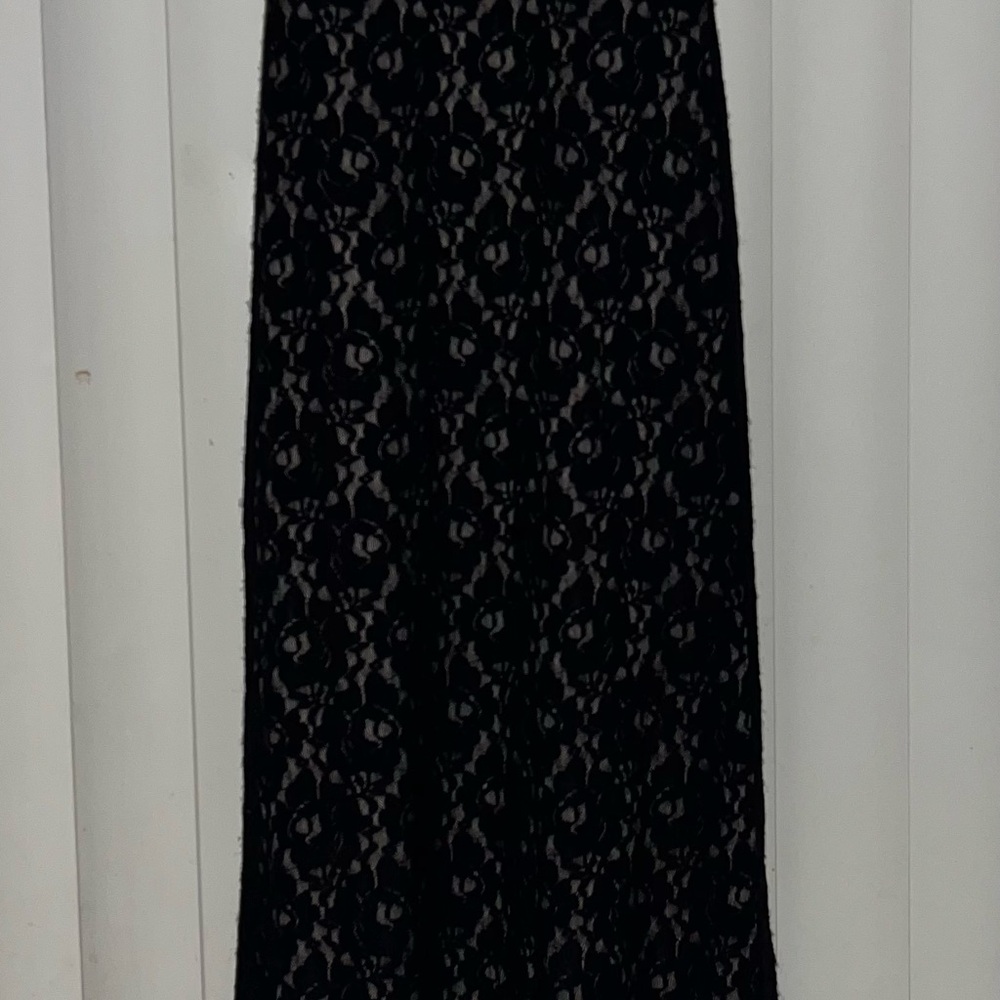 Cache Black Lace Spaghetti Strap Dress Size 2